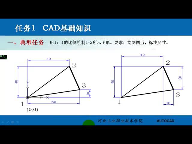 AutoCAD 微课 1-2 CAD基础知识